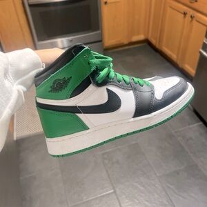 Green Nike Air Jordan’s